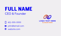 Loop Bolt Electricity Business Card Image Preview