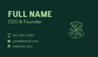 Herbal Wellness Spa  Business Card Image Preview