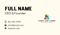 Preschool Block House Business Card Image Preview