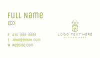 Candle Spa Monoline Business Card Image Preview