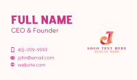 Ribbon Fashion Creative Business Card Preview