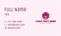 Sparkle Cowgirl Hat Business Card Image Preview