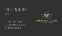 Golden Scale Law Firm Business Card Image Preview