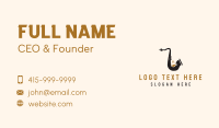 Music Saxophone Cafe Business Card Preview