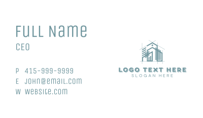 Home Architecture Construction Business Card Image Preview