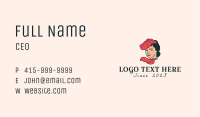 Classic Fashion Woman Business Card Image Preview