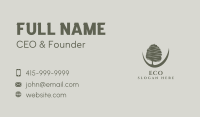 Eco Nature Tree Business Card Image Preview