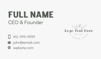 Beauty Lifestyle Wordmark Business Card Image Preview