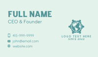 Environmental Organization Group Business Card Design