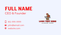 Rural Bear Tuna Fish Business Card Image Preview