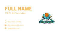 Basketball Sports League Business Card Image Preview