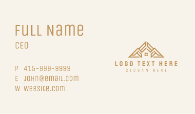 Repair Property Roofing Business Card Image Preview