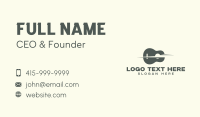 Acoustic Guitar Shop Business Card Preview
