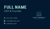 Circuitry Cyberspace Tech Business Card Image Preview