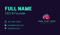 Erotic Cherry Boobs Business Card Design