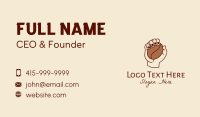 Coffee Farmer Hand  Business Card Image Preview