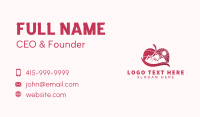 Organic Apple Mountain Business Card Image Preview