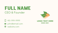 Vegan Taco Snack Business Card Image Preview