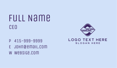 Professional Wave Tech Business Business Card Image Preview