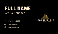 Premium Corporate Pyramid Business Card Design