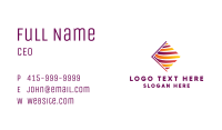 Diamond Abstract Business Business Card Image Preview