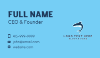 Shark Gaming Mascot Business Card Image Preview