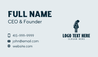 Guitar Musical Performer Business Card Preview