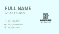 Happy Trash Can Business Card Image Preview