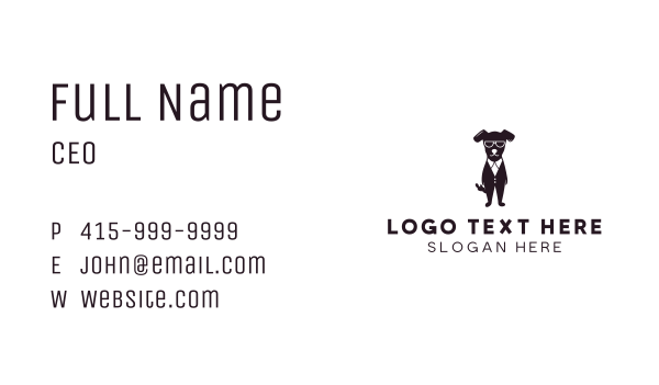 Pet Dog Grooming Business Card Design Image Preview