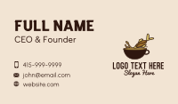 Coffee Fish  Business Card Image Preview