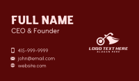 Motorbike Motocross Rider Business Card Preview