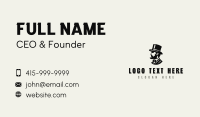 Gentleman Fashion Boutique Business Card Design