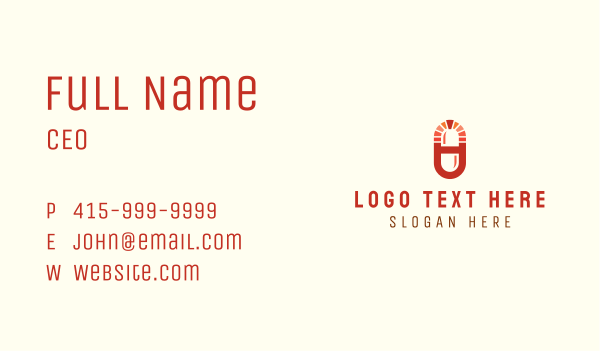 Red Medical Drugstore Business Card Design Image Preview