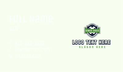 Soccer Varsity League Business Card Image Preview