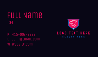Eagle Head Shield Business Card Image Preview