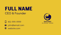 Wild Rhino Horn  Business Card Image Preview