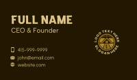 Roof Contractor Builder Business Card Design