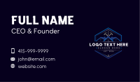Carpentry Repair Construction Business Card Image Preview