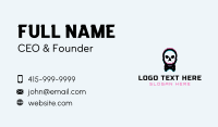 Skull Crossbones Anaglyph Business Card Image Preview