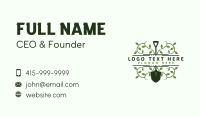 Shovel Plant Vine Business Card Image Preview