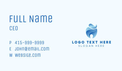 Toothpaste Dental Care Business Card Image Preview