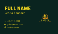 Residential House Contractor Business Card Design
