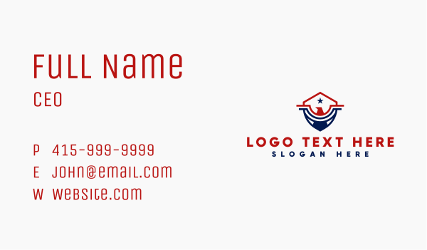 Bird Shield Eagle Business Card Design Image Preview