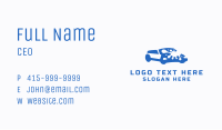 Car Wash Water Splash Business Card Image Preview