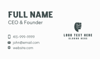 Gray Fist Messaging  Business Card Preview