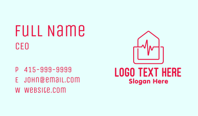 Home Cardiology Emergency  Business Card