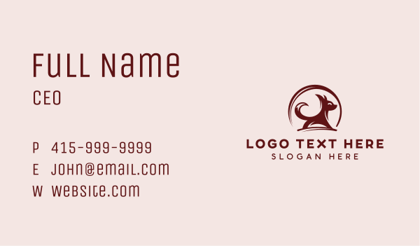 Pet Puppy Dog Business Card Design Image Preview
