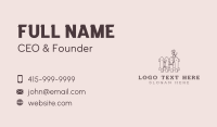 Garden Backyard Fence Business Card Preview