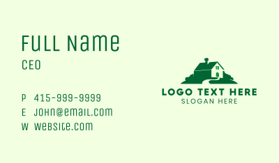 Green Hill Farmhouse  Business Card Image Preview
