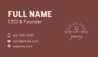 Boho Arrow Decorative Business Card Image Preview